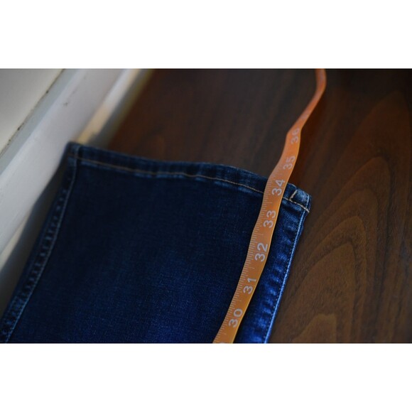 American Eagle Jeans 8 Tall Blue Denim Pants Kick Boot Carpenter Hammer Loop NWT - Picture 12 of 12